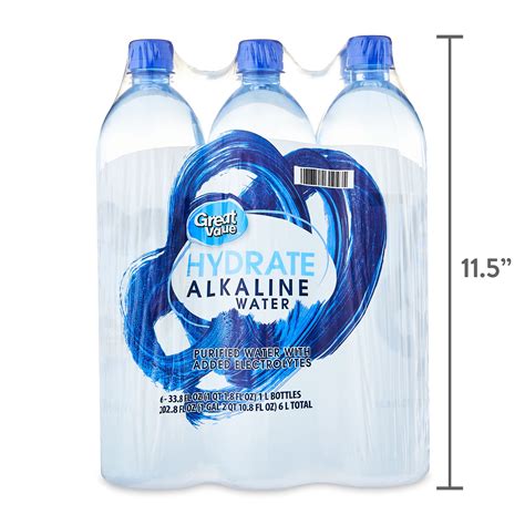 what bottled water has the highest alkaline